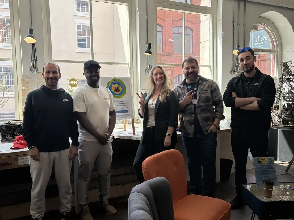 Rachel hosts an Idealist Days event at The Hive in Birmingham, UK on 5/5.