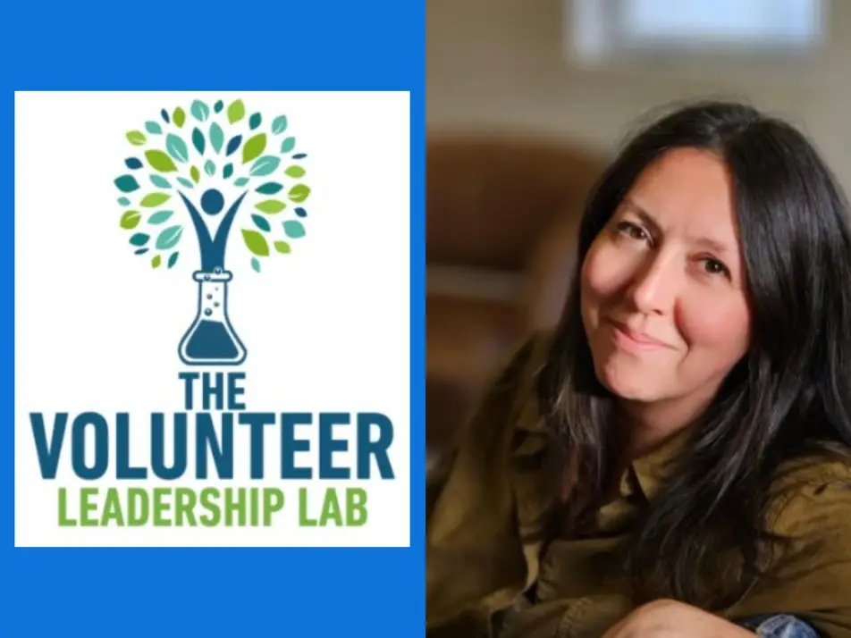 Rose Tatum's headshot and organization logo for The Volunteer Leadership Lab
