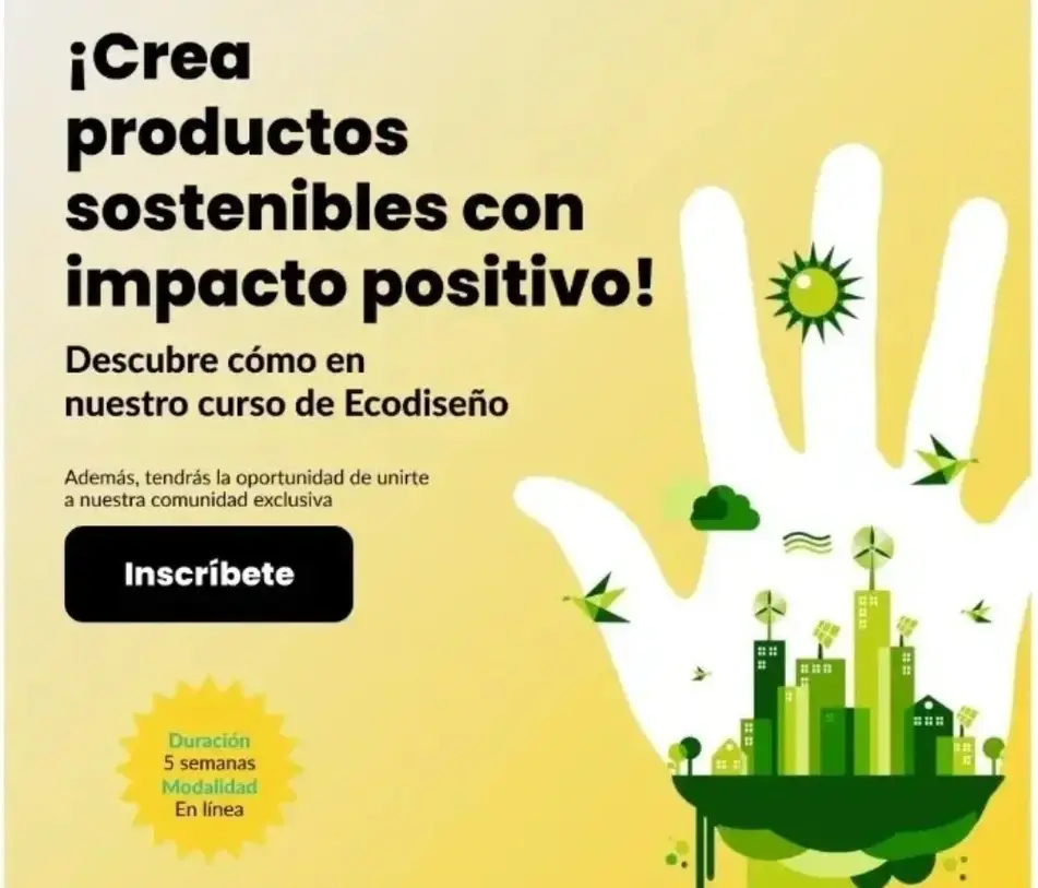 Afiche del curso de EcoDiseño