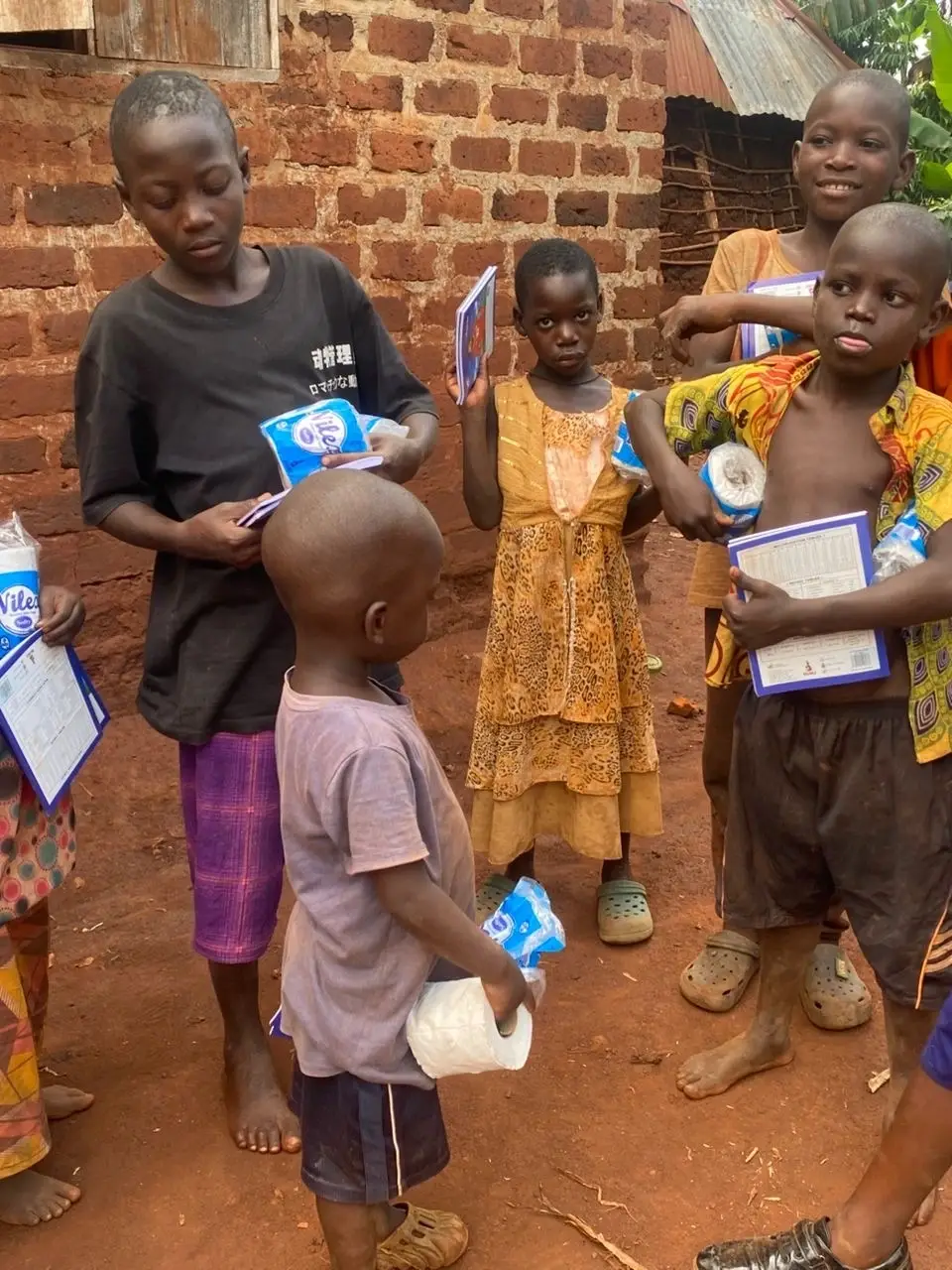 Support the Vulnerable children in mothers and children uganda by feeding them with a meal