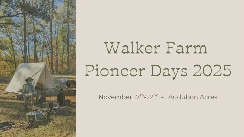 Walker Farm Pioneer Days Volunteers and Demonstrators Needed!