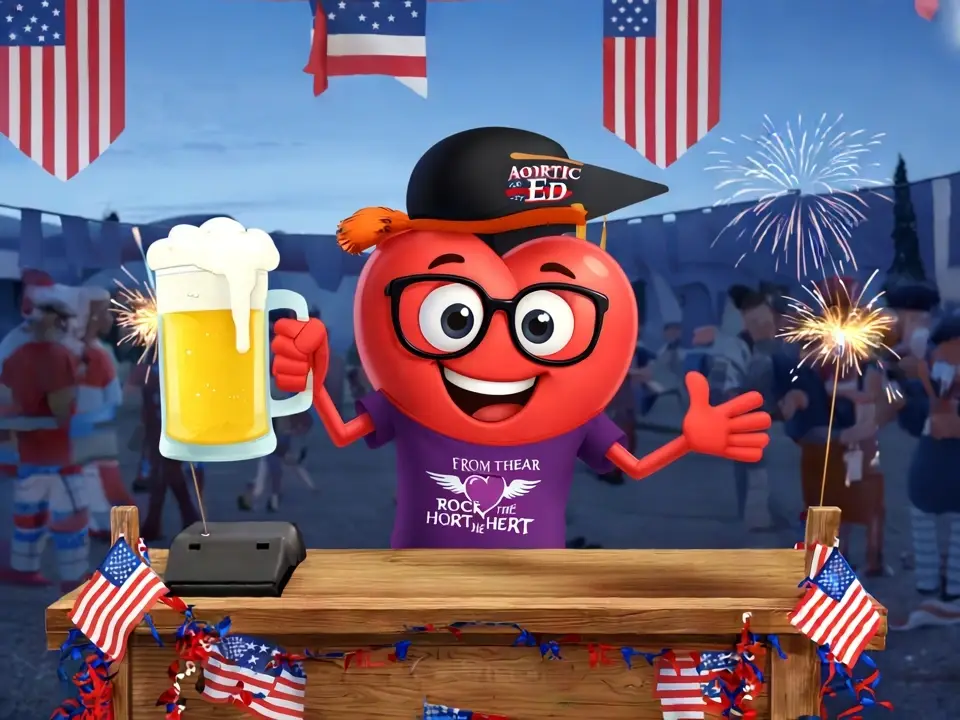 Volunteer with Rock from the Heart at the Delano 4th of July Beer Stand