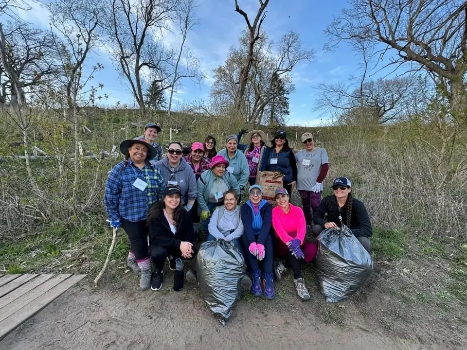 Garlic Mustard Removal at Lebanon Hills Regional Park