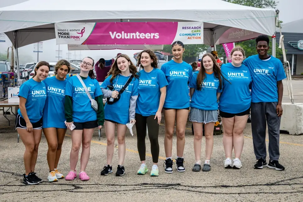 Event Day Volunteer - Komen Orange County MORE THAN PINK Walk