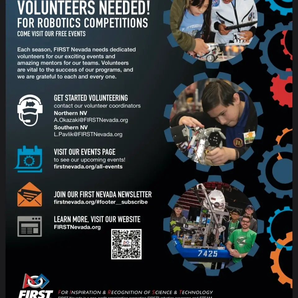 Volunteers needed for FIRST LEGO League events!
