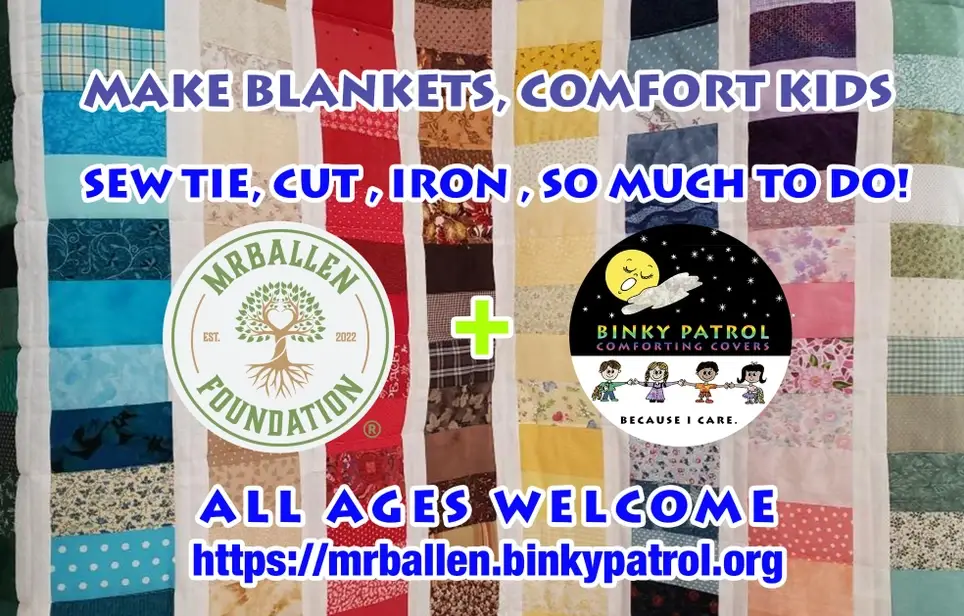DROP OFF ONLY 10/25 National Bink-A-Thon Blanket Making Event - Meridian, ID
