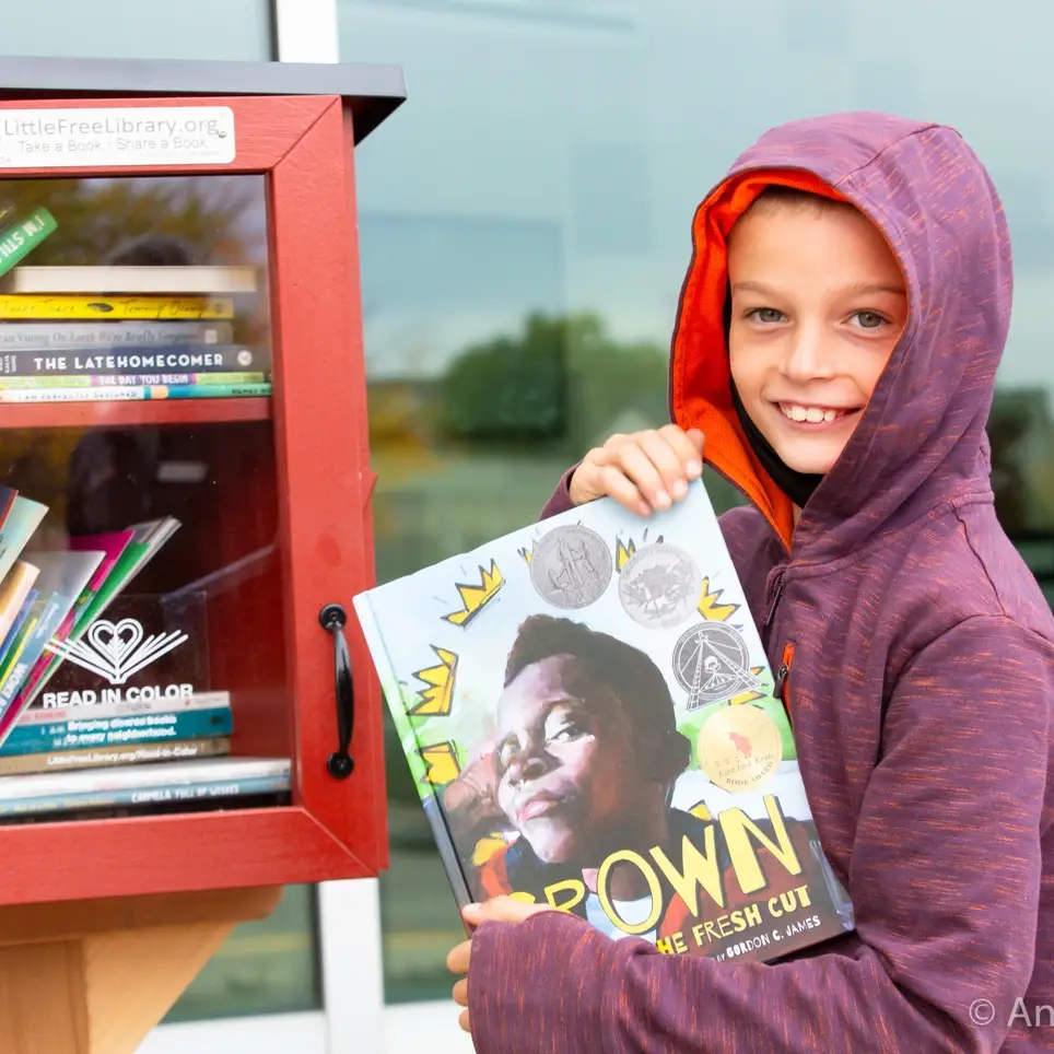 Locate Read in Color Little Free Libraries in Portland