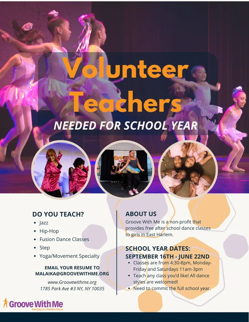 Volunteer Teaching Artist