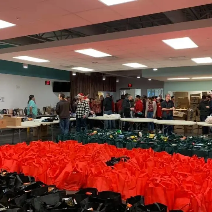 Christmas Baskets Preparation