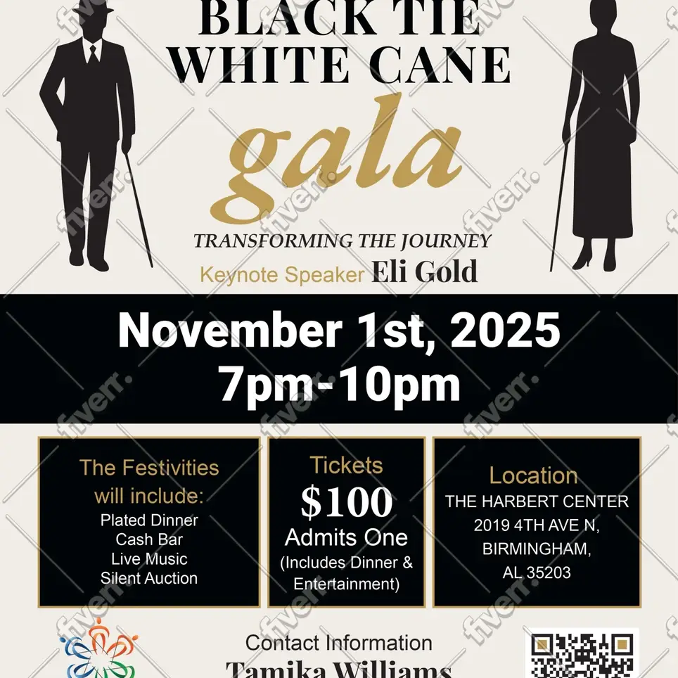 Black Tie White Cane Gala