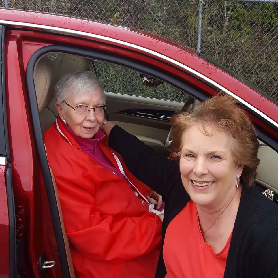 Help keep a Senior from standing at a bus stop with their walker in the rain!