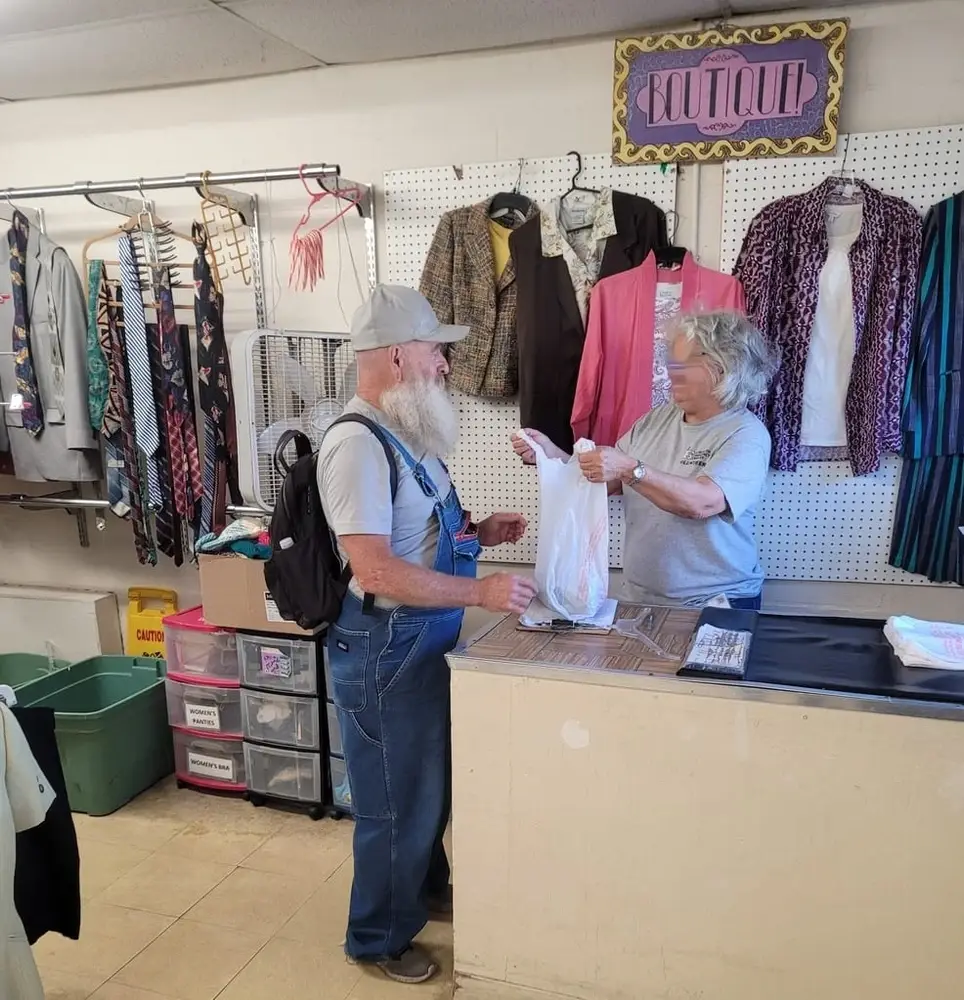 Help needed with our Free Clothing Boutique