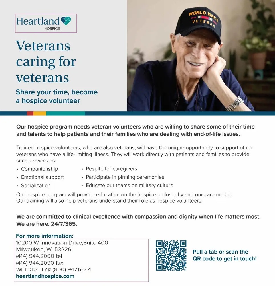 Veteran Ambassador for Hospice Patients