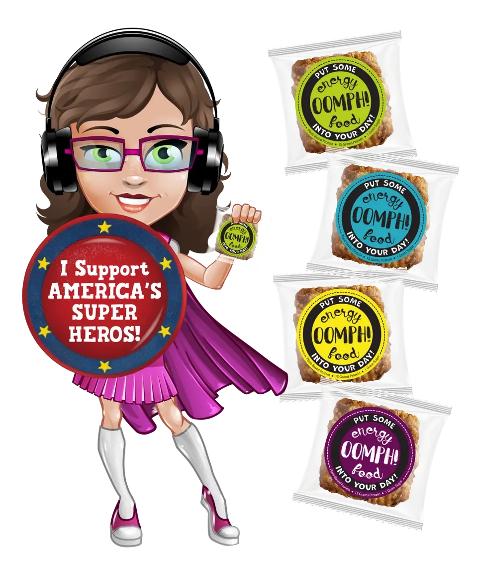 Savannah's Energy Square "Crazy Good" Cookies Program