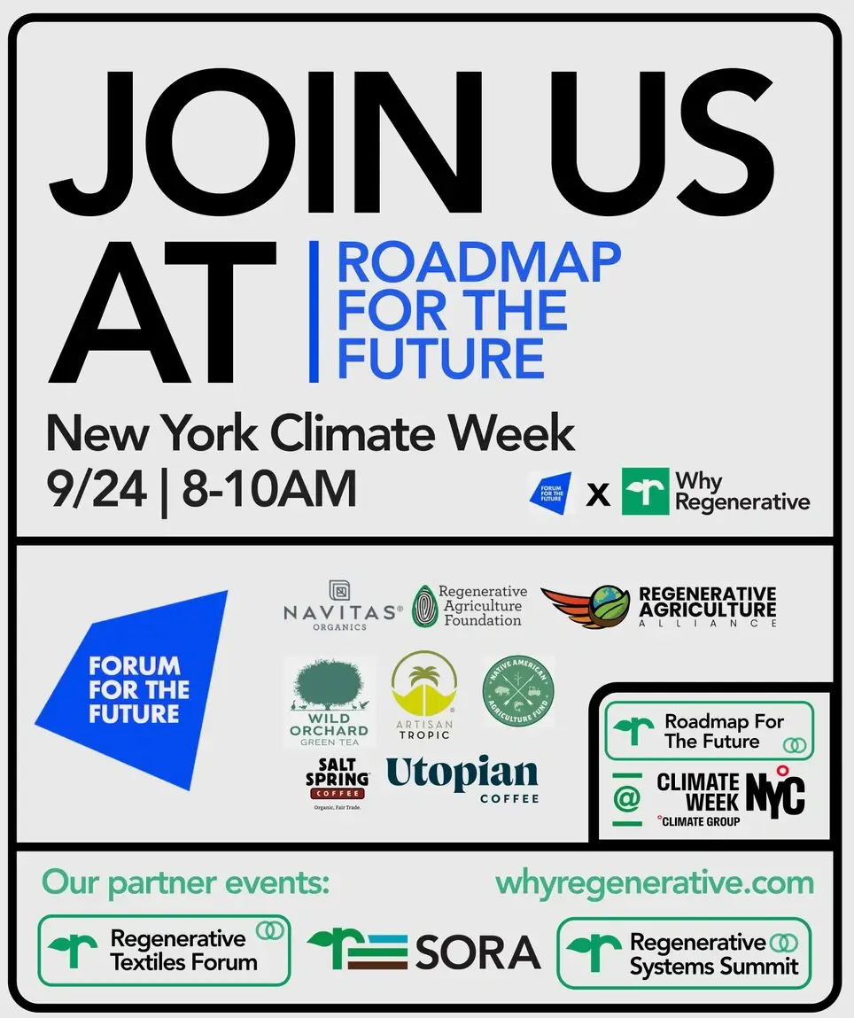 Roadmap for the Future - NYC Climate Week Event