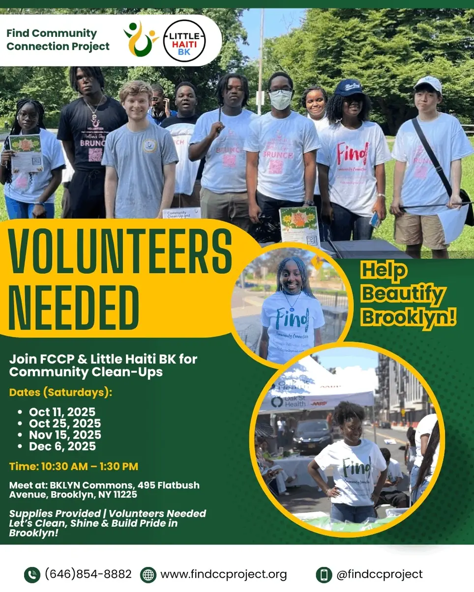 Volunteer Needed – Beautify Brooklyn Community Clean-Ups