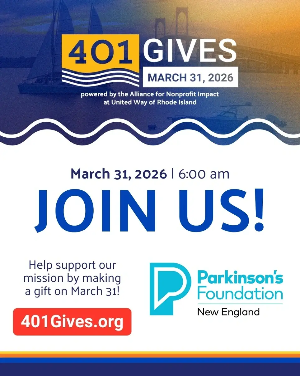 Parkinson's Foundation New England Chapter- Help Support our 401 Gives Campaign!