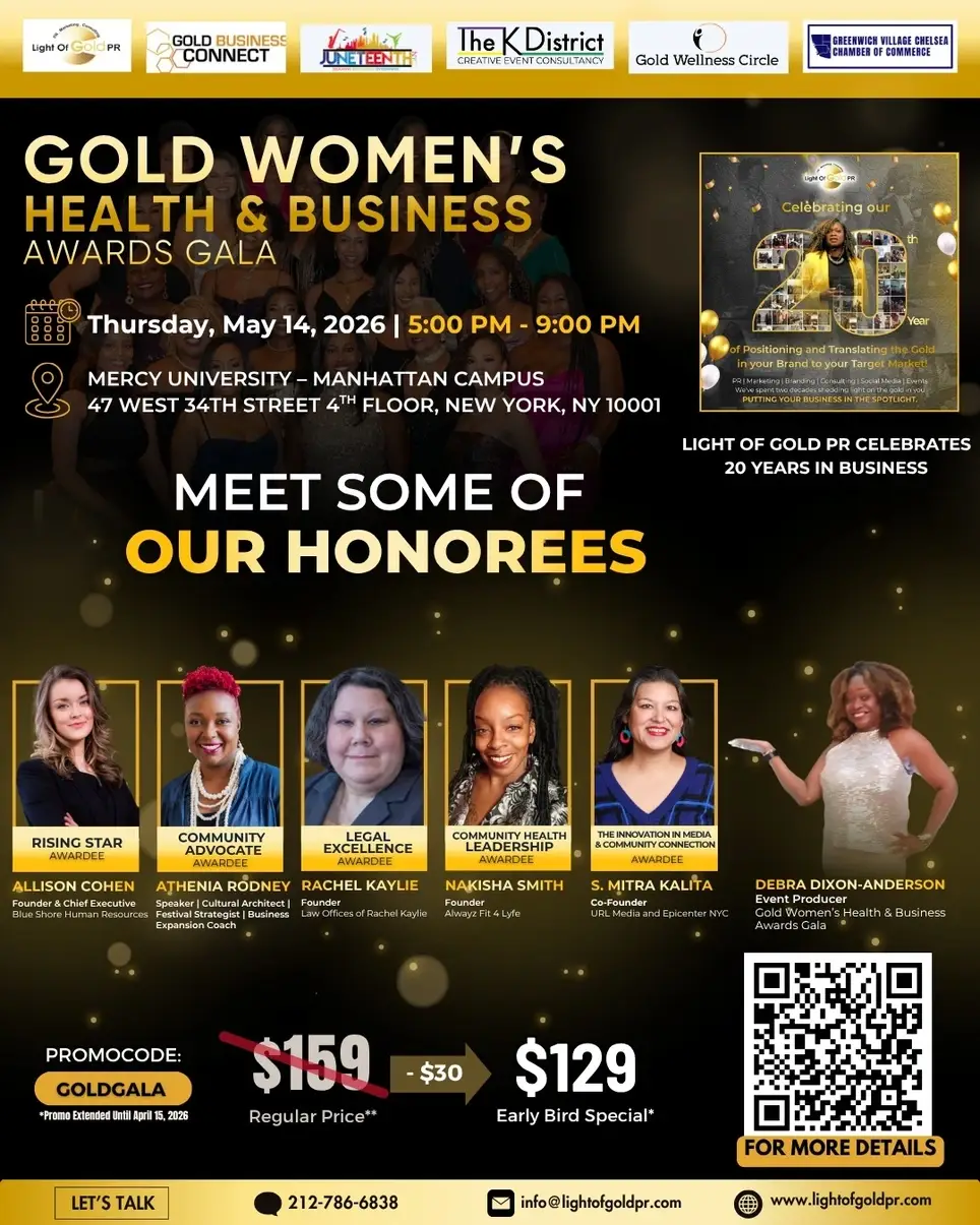 2026 Gold Women’s Health & Business Awards Gala – Volunteers
