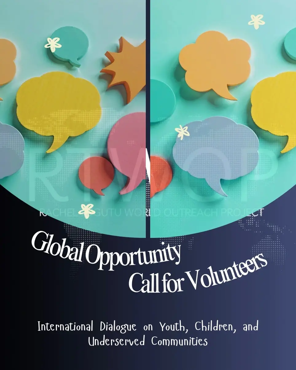 Call for Volunteers: International Dialogue on Youth, Children, and Underserved Communities