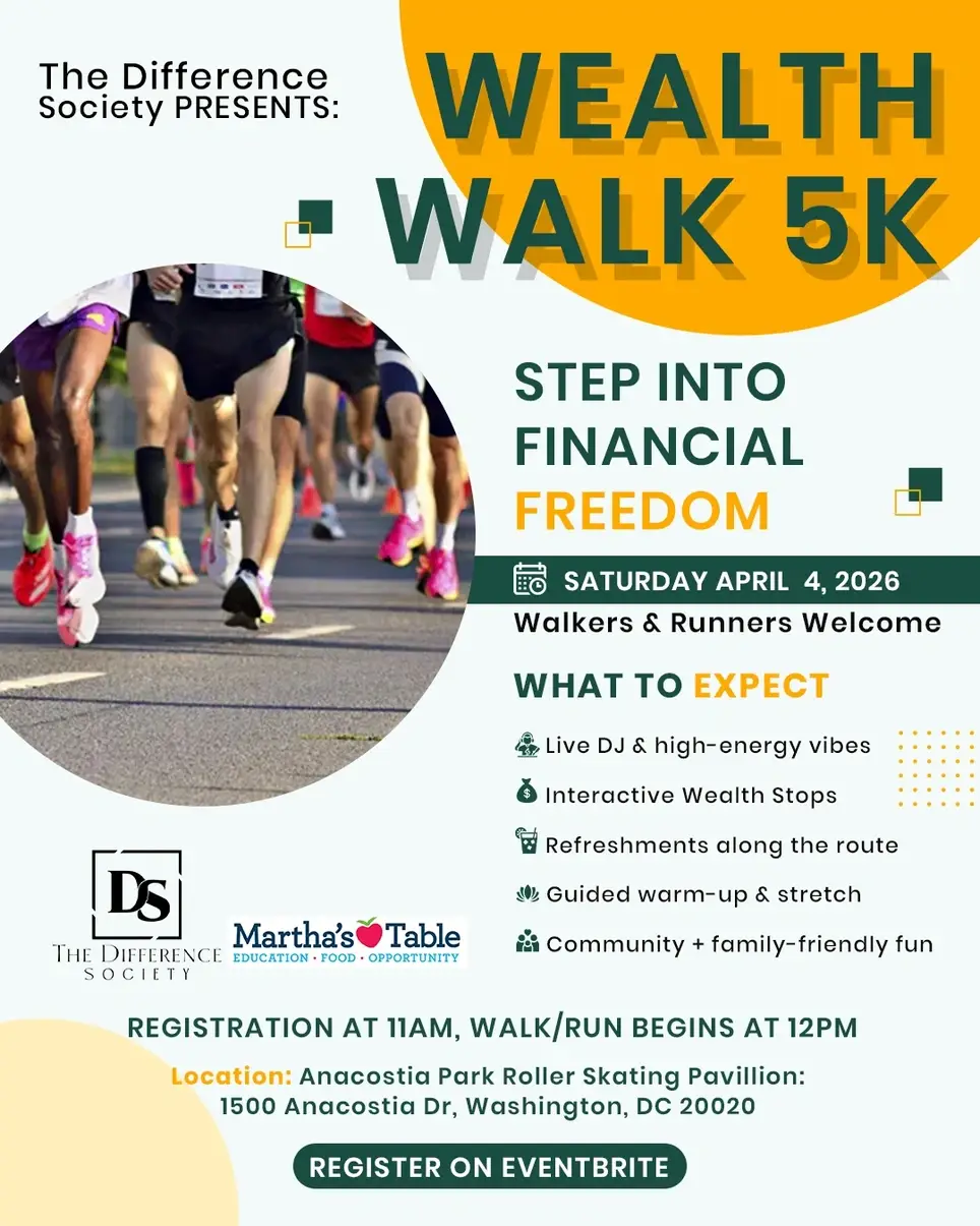 The Difference Society Wealth Walk 5K