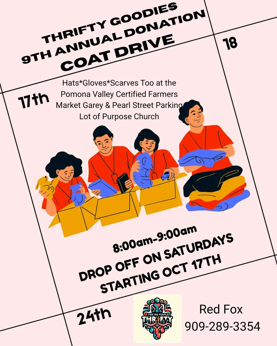 Thrifty Goodies 9th Annual Coat Drive