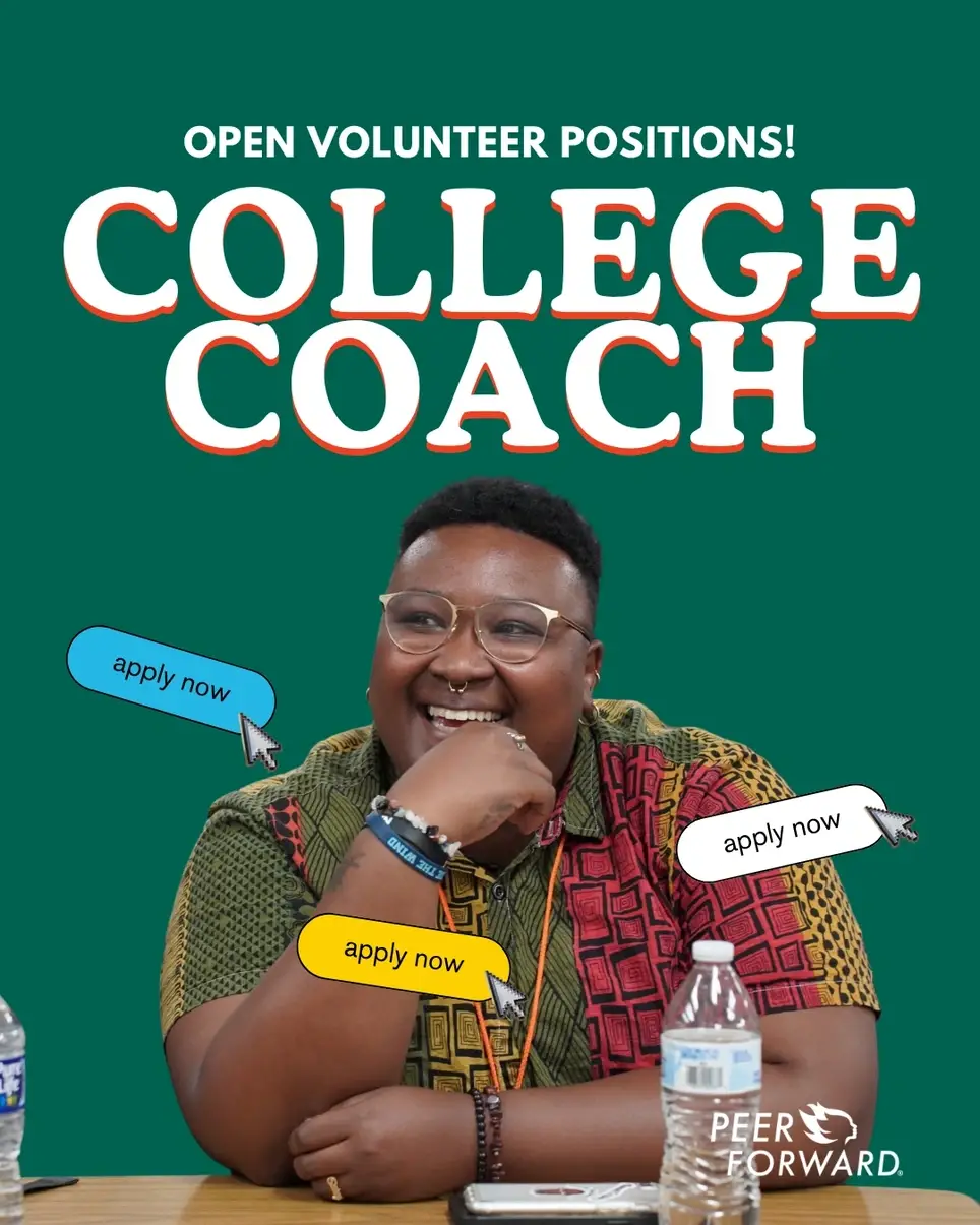Become a PeerForward College Coach!
