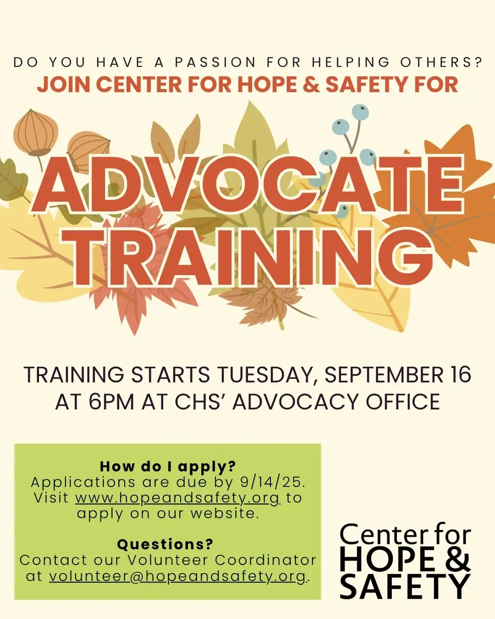 Empower survivors through advocacy!