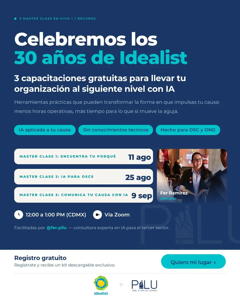 Webinar "Encuentra tu por qué" de la Serie IA con propósito