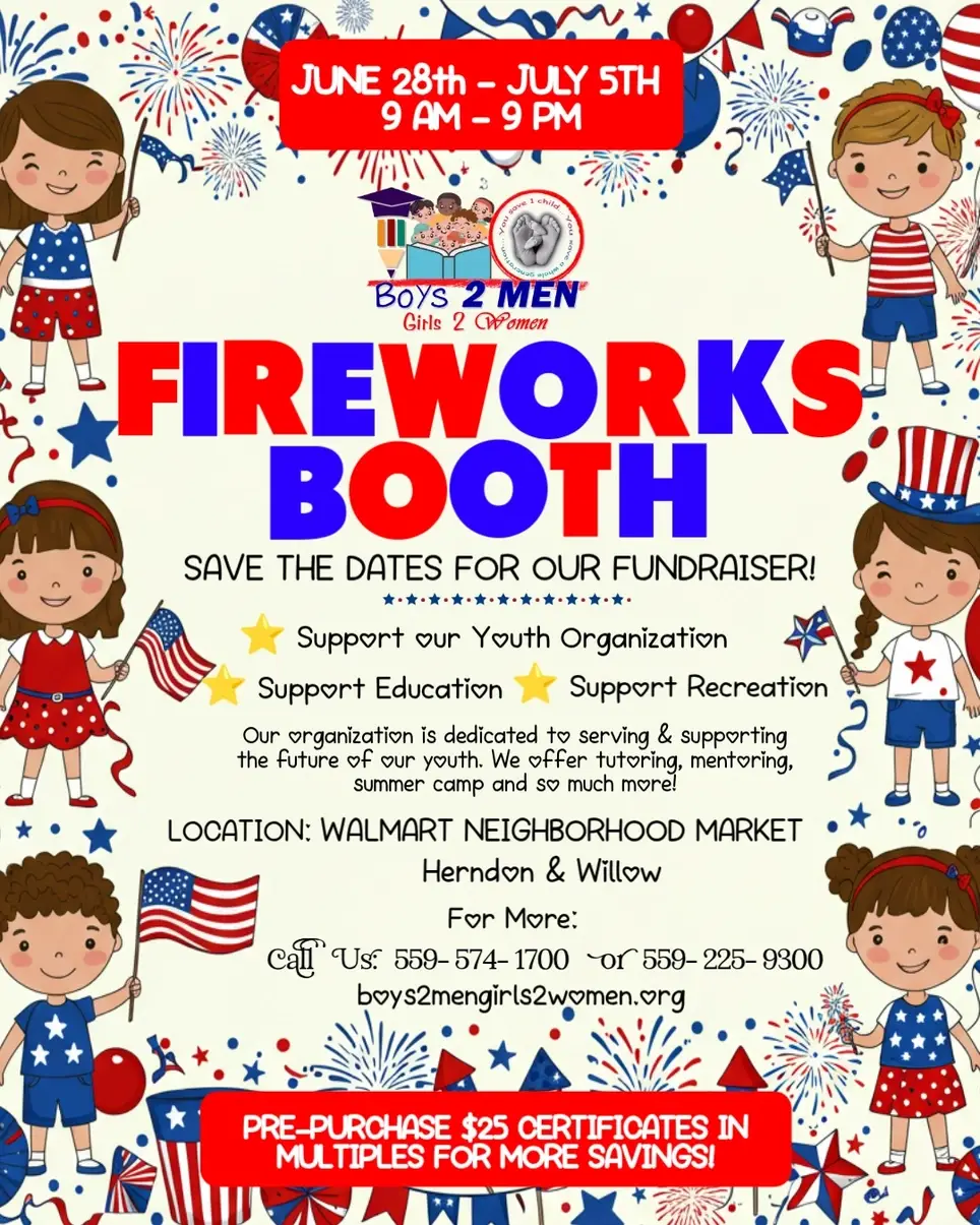Fireworks Stand Volunteer