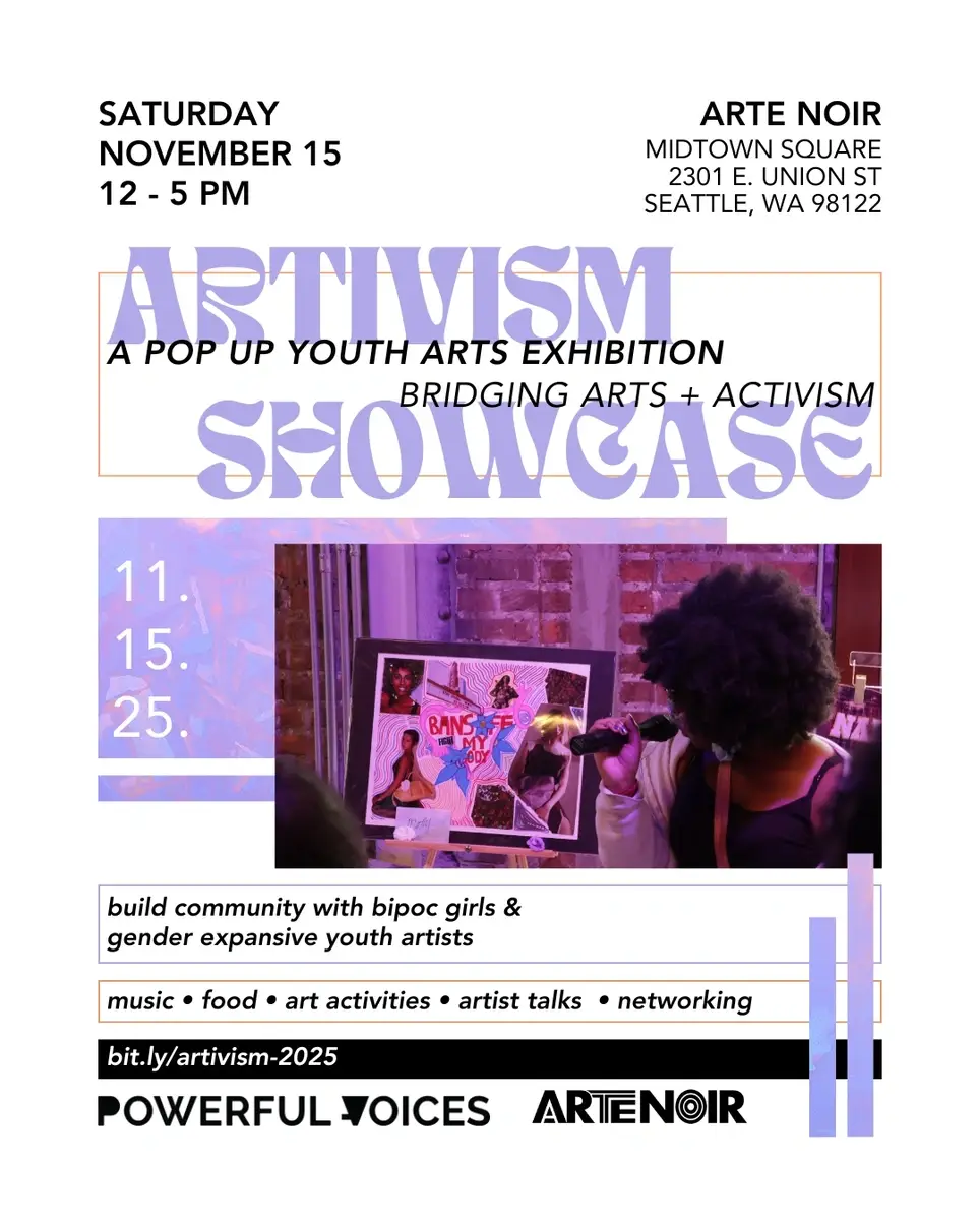 Artivism: A Pop Up Youth Exhibition Event Support