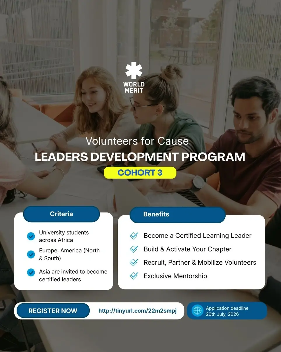 Call for Applications: Volunteers for Cause Leaders Development Program, Cohort 3