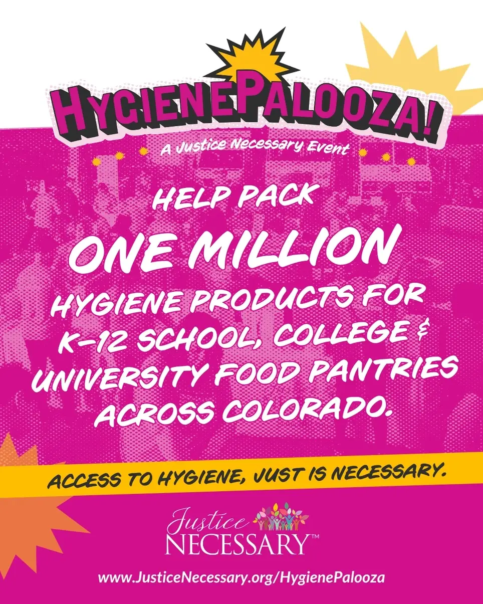 Help Justice Necessary Pack One Million Hygiene Products