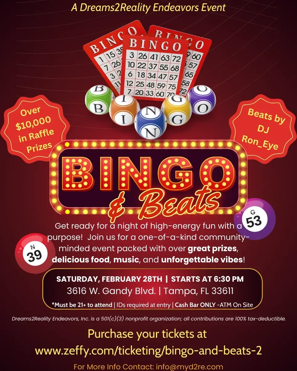 Volunteer Opportunity: Bingo and Beats Fundraiser!
