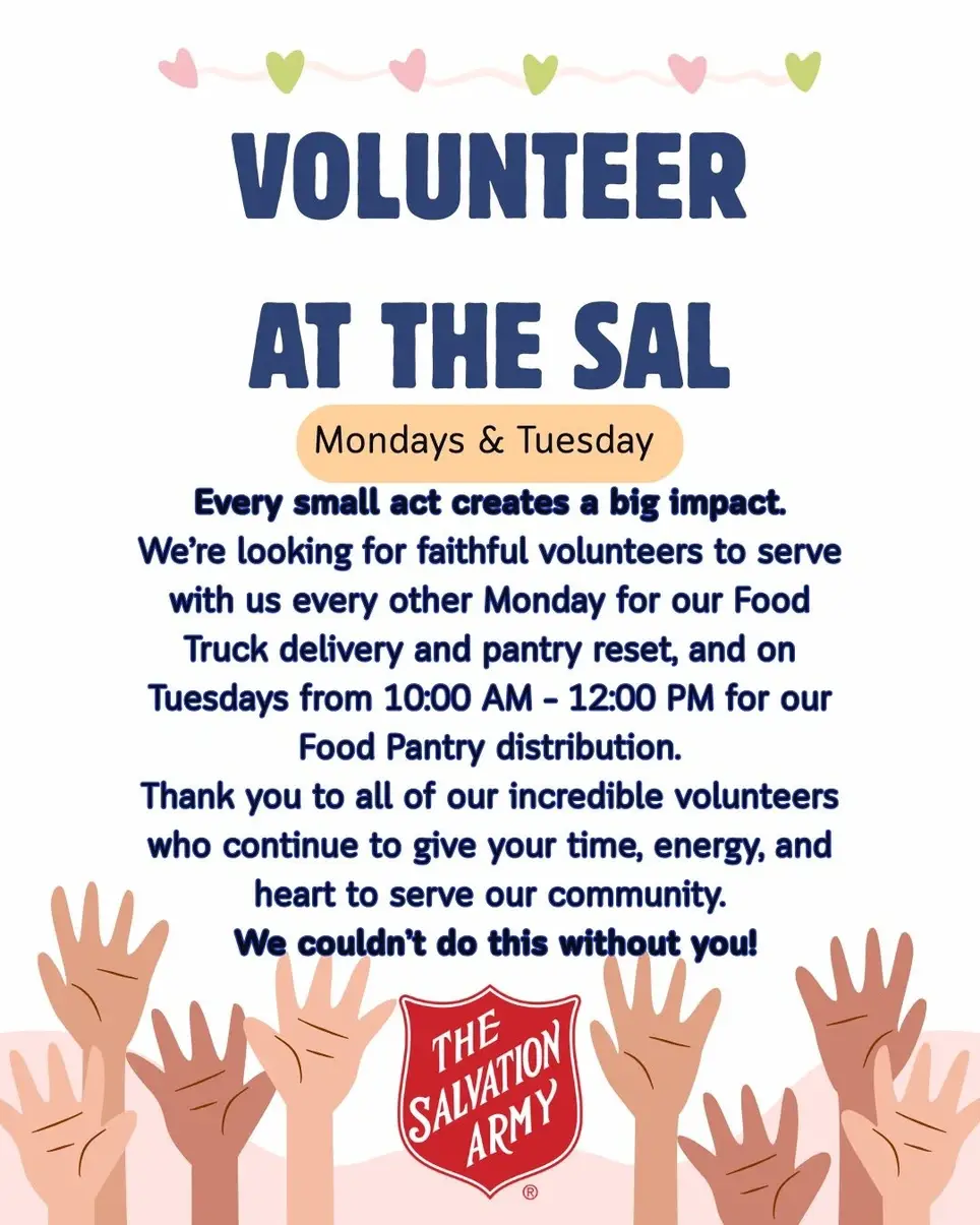 Food Pantry Volunteer at The Salvation Army Chicago Temple Corps