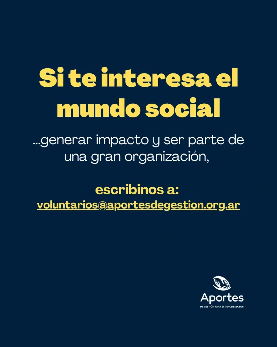 APORTES DE GESTION -Voluntarios Profesionales