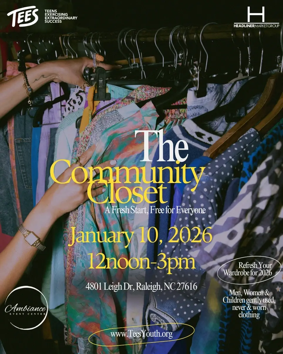 Volunteer at the Community Closet Boutique Event