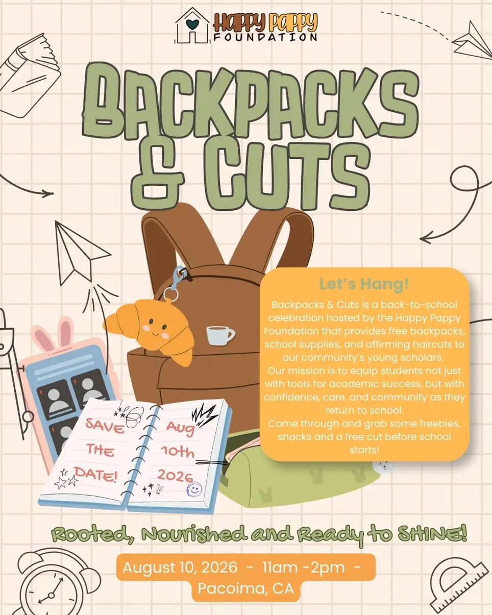 Volunteer at Backpacks & Cuts 2026!