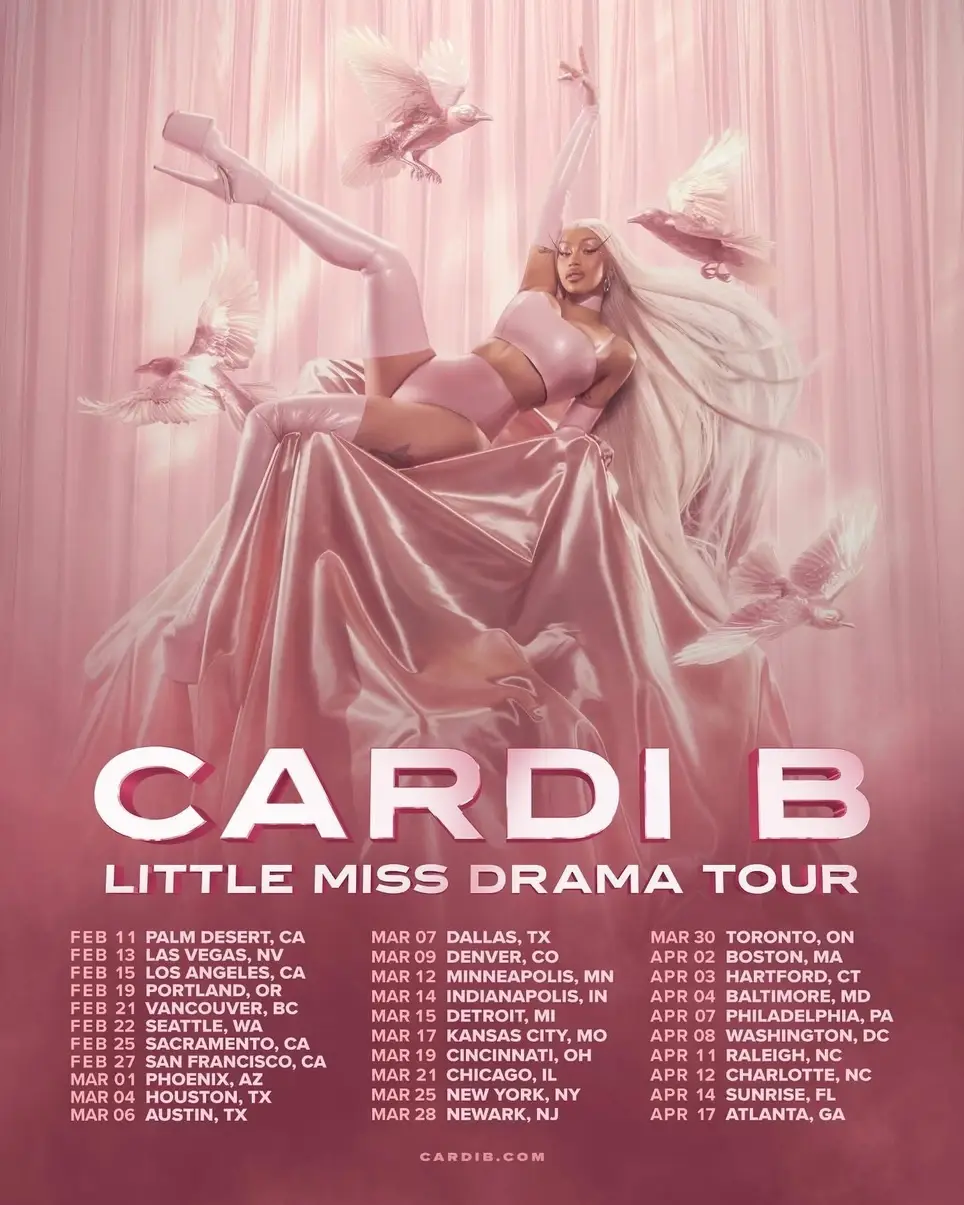 🔥 Volunteers Needed – Cardi B Little Miss Drama Tour 🔥