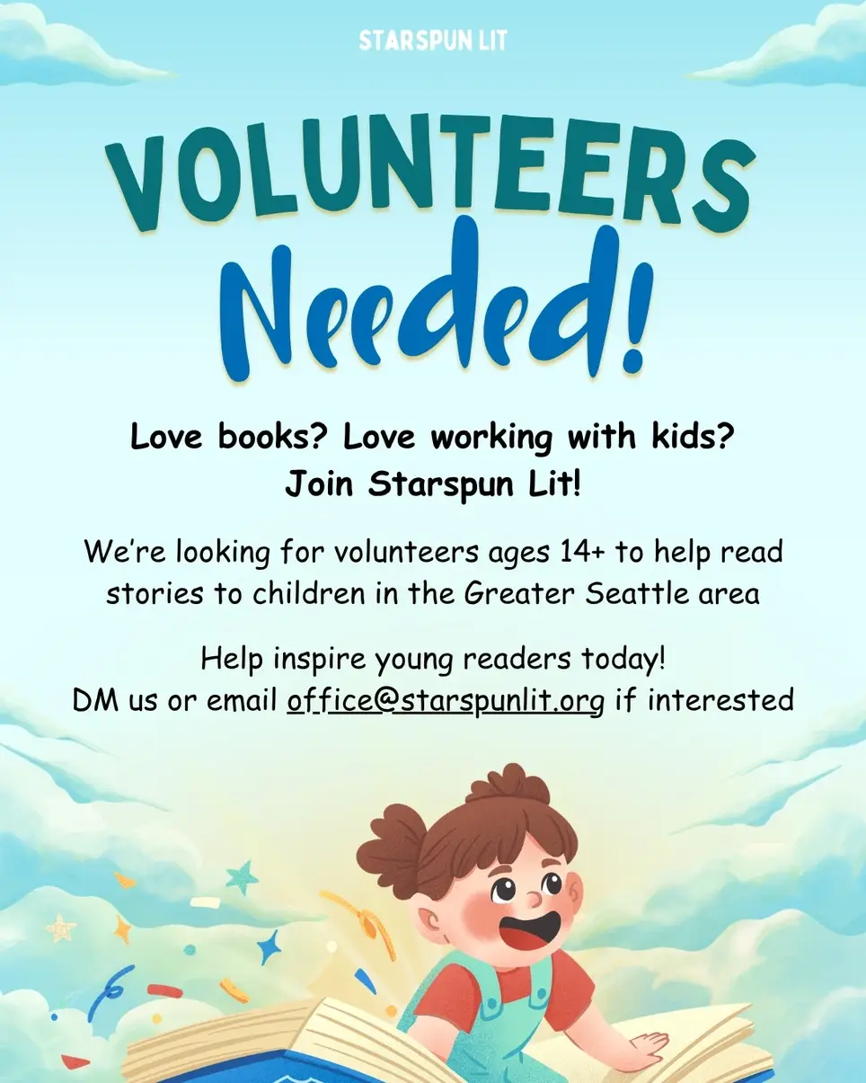 Volunteer Reader/Workshop Instructor for Kids
