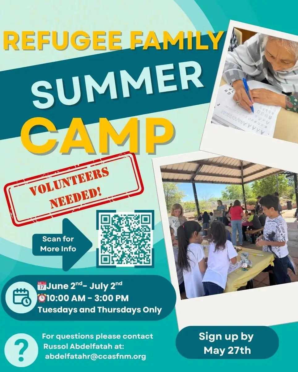 Catholic Charities Refugee Summer Camp Drivers Needed