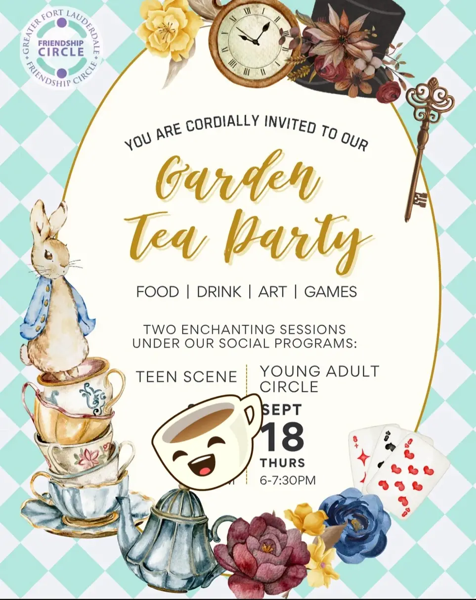 Young Adult Garden Tea Party