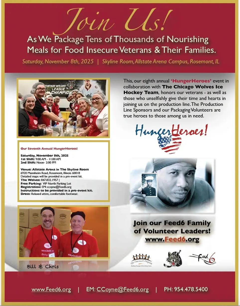 HungerHeroes2025! Meal Packaging Event