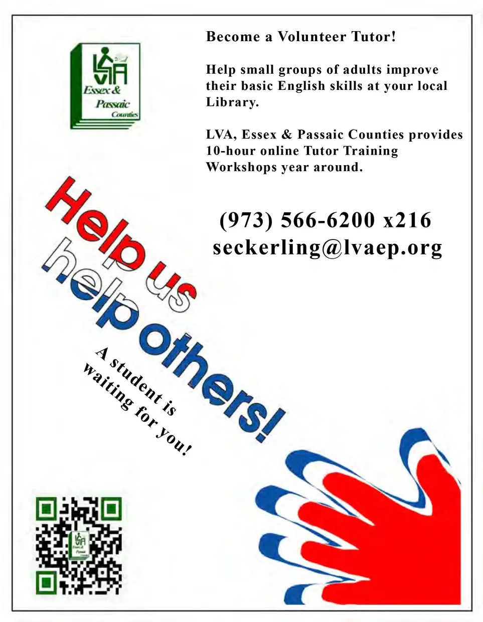 Become a Literacy Volunteer!