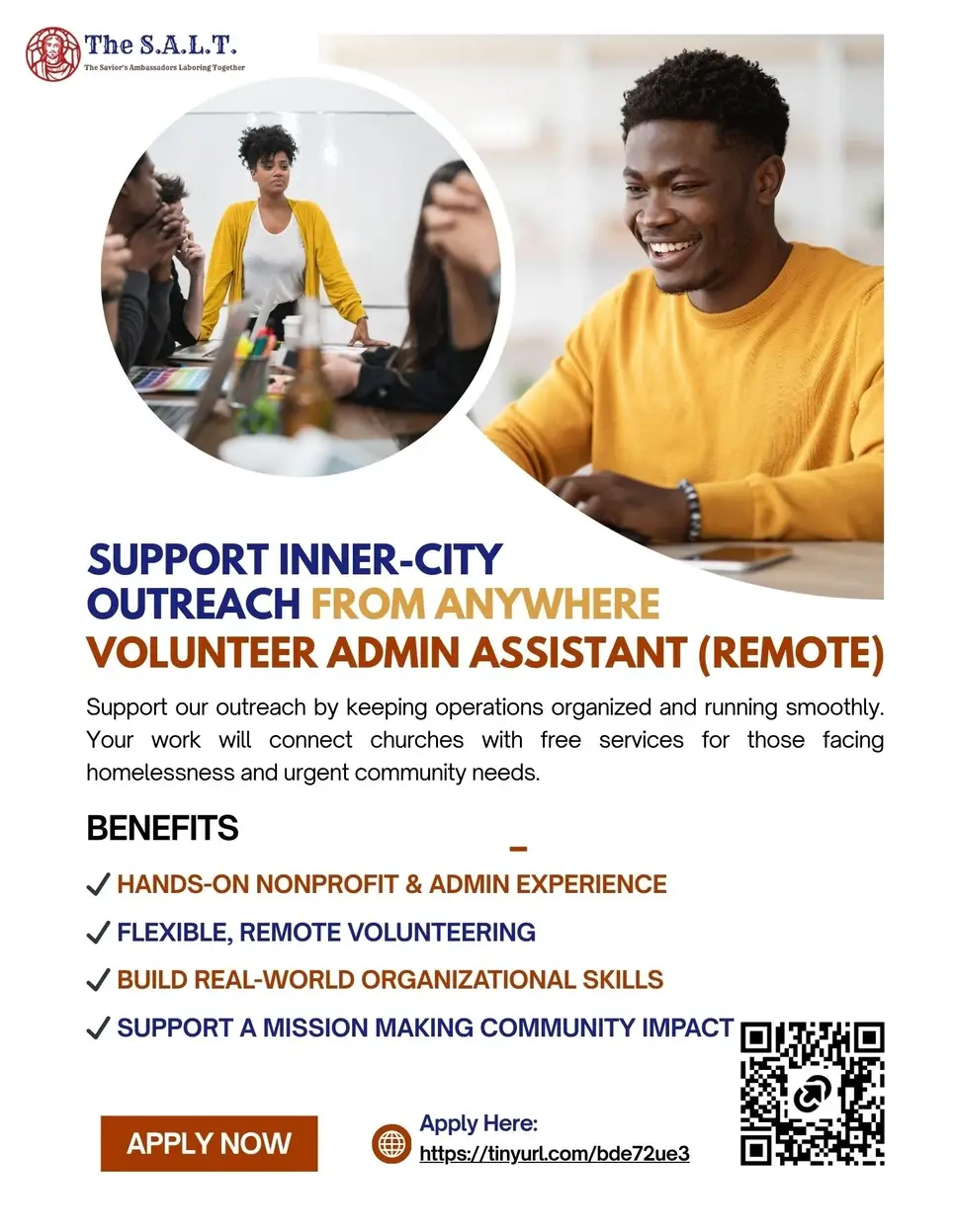 Administrative Assistant Volunteer (Remote)