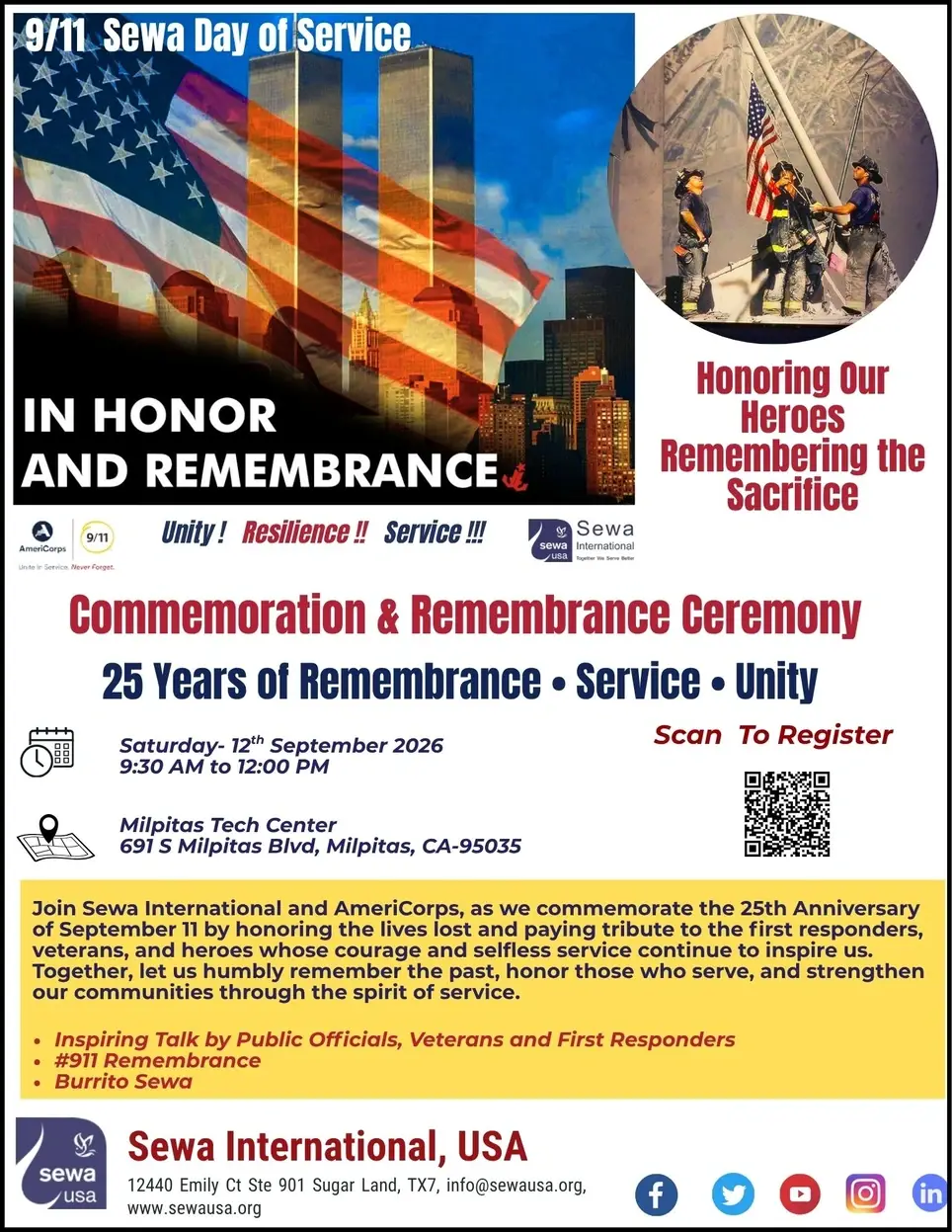 9/11 Commemoration Event