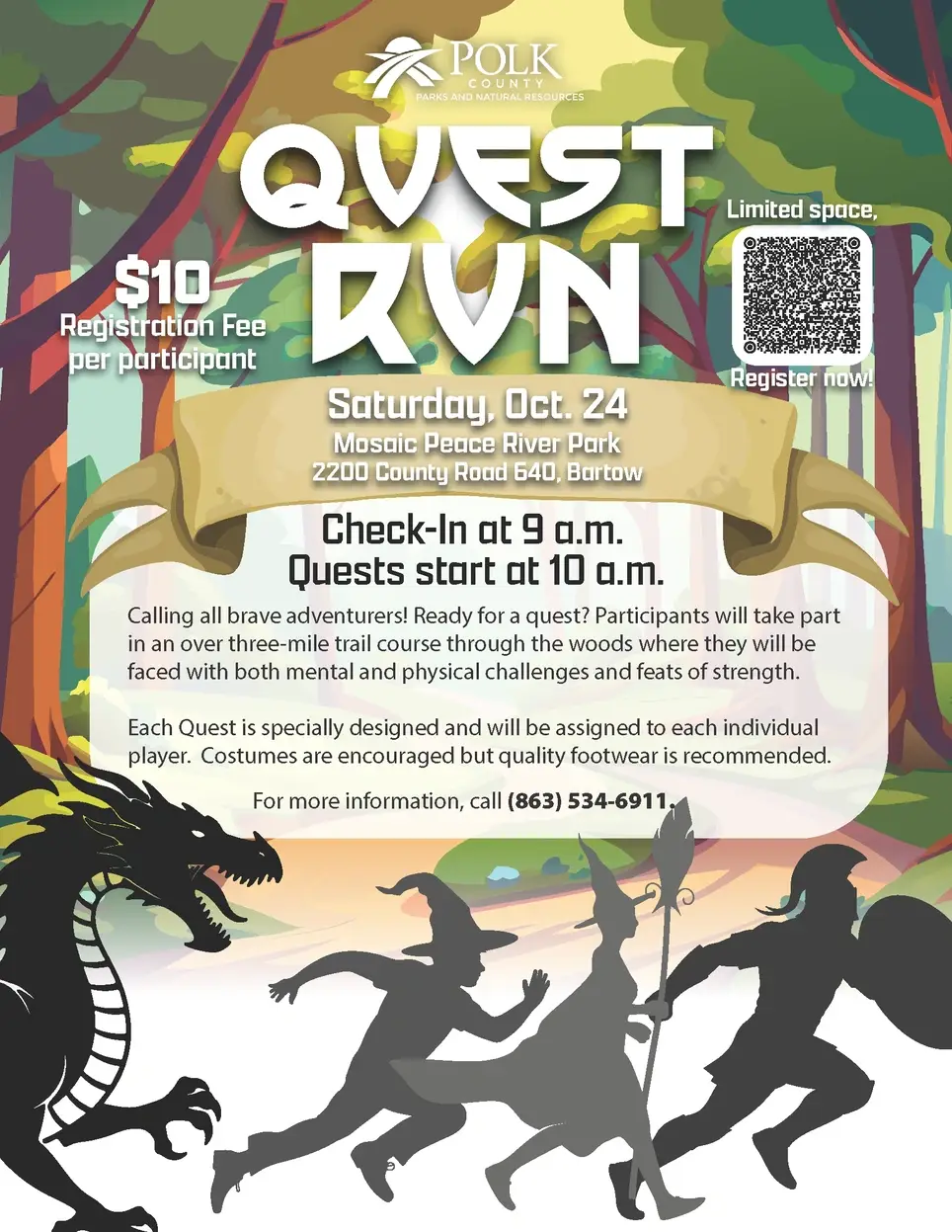 Quest Run - Volunteers Needed