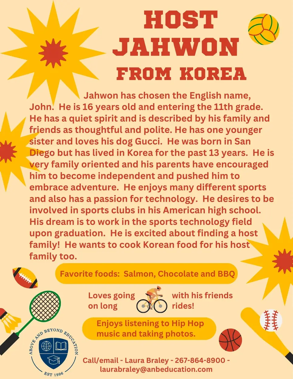 Help Your Students Connect: Host an International Exchange Student!