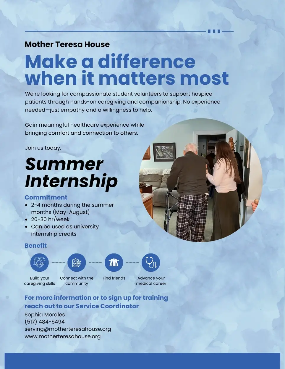Summer Hospice Internship