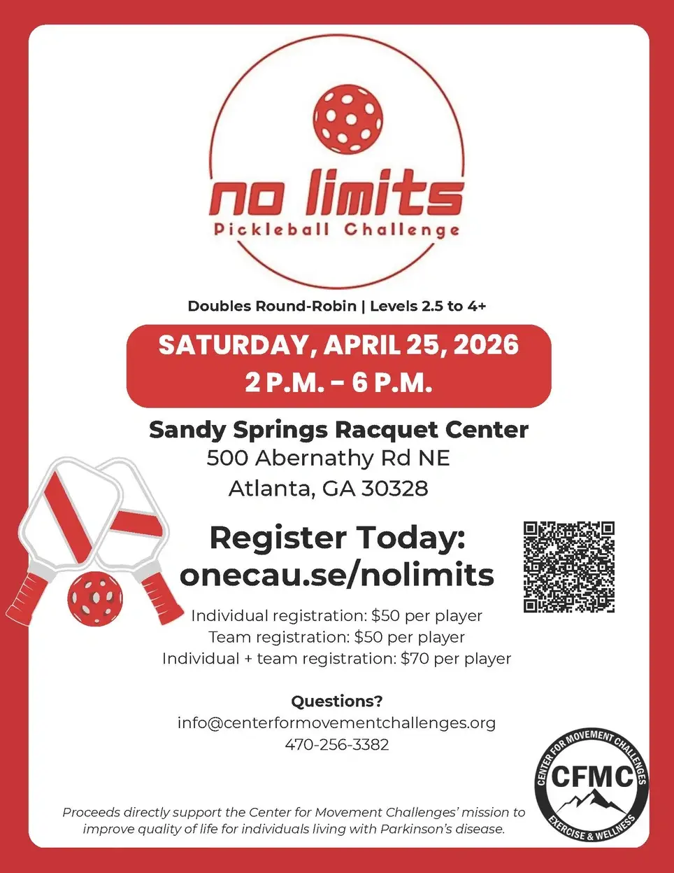 No Limits Pickleball Challenge – Committee Volunteers Needed
