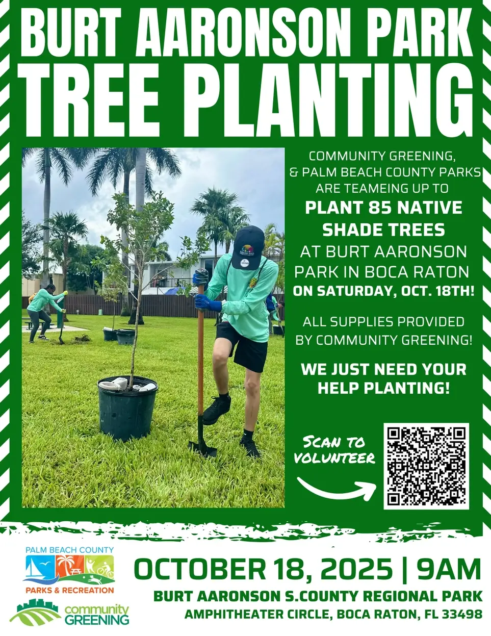 Burt Aaronson Park Tree Planting